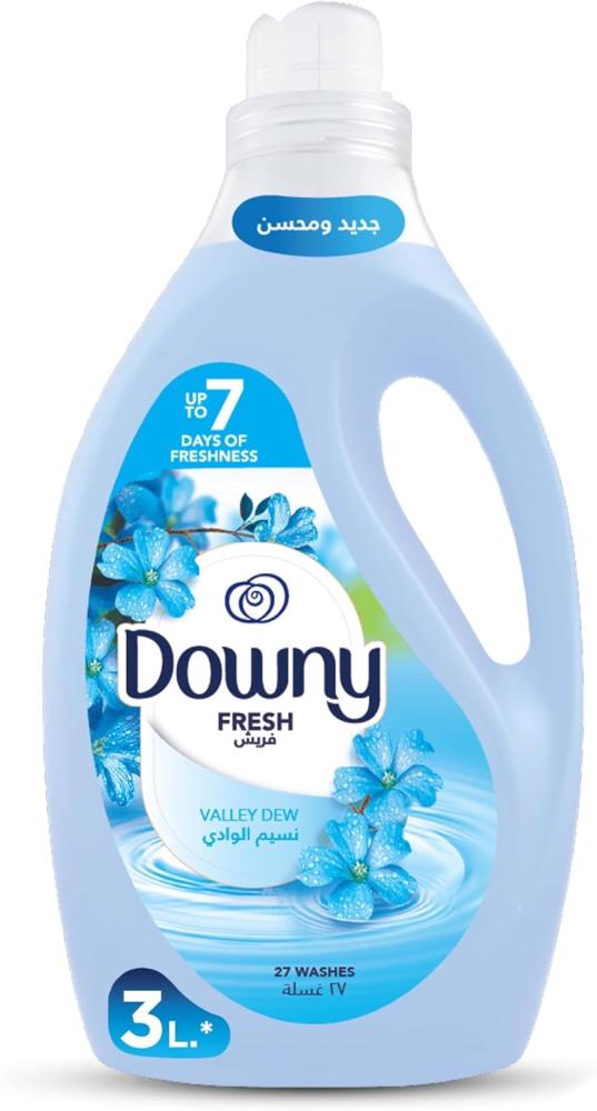 Downy Valley Dew 3L, Regular Fabric Softener, Dilute