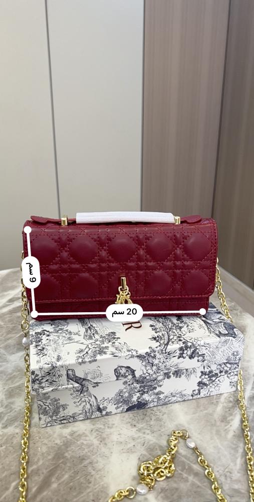 شنطة ديور _ عنابي