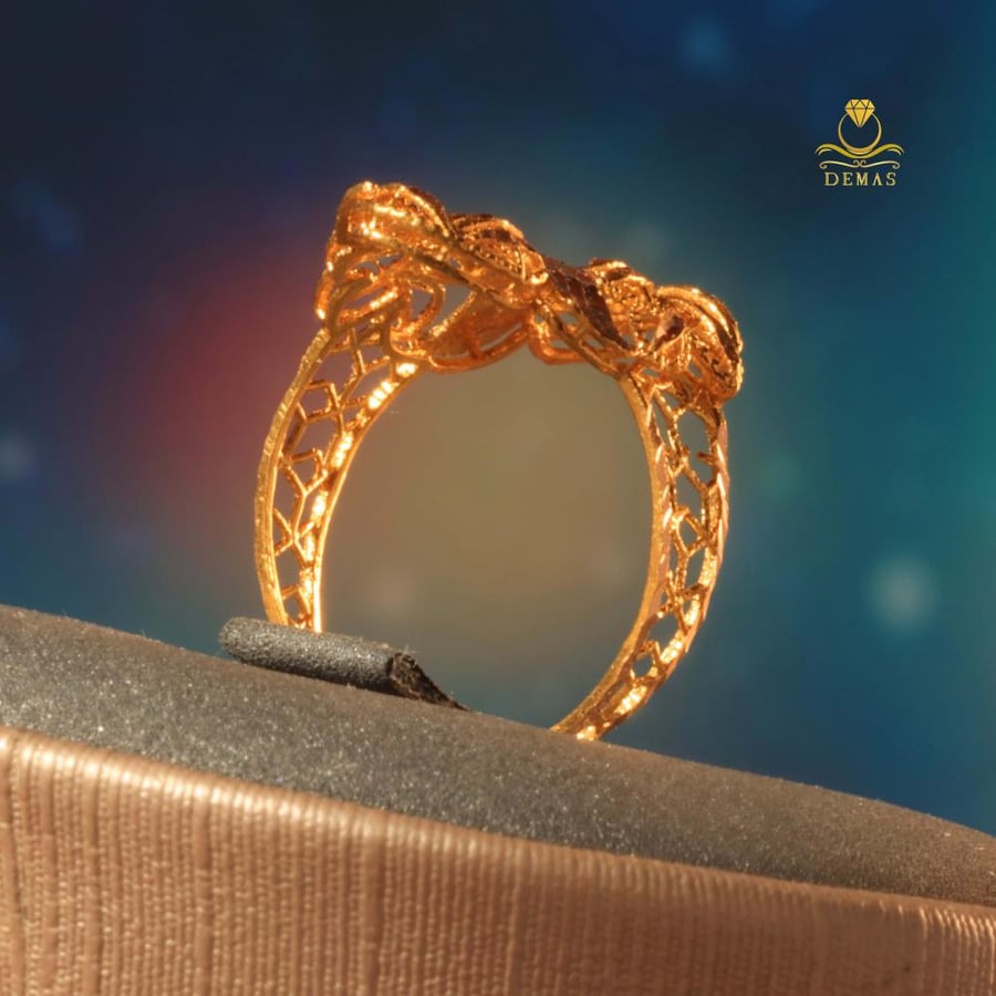 خاتم ذهب صافي عيار 21