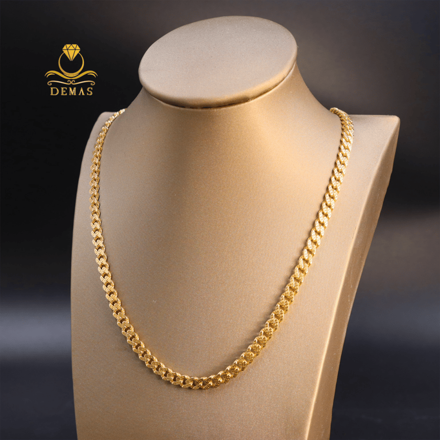 سلسال جنزير عيار 18 إيطالي