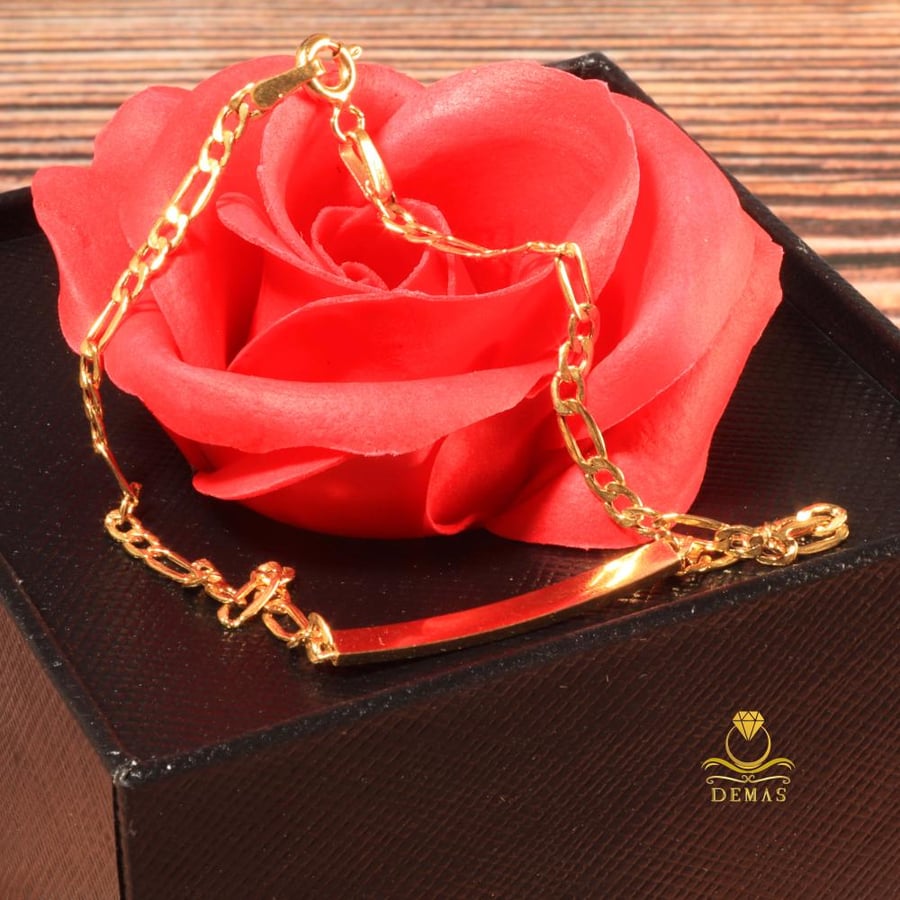 اسوارة ذهب بار عيار 18