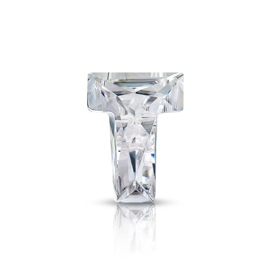 Alphabet Moissanite Pendant