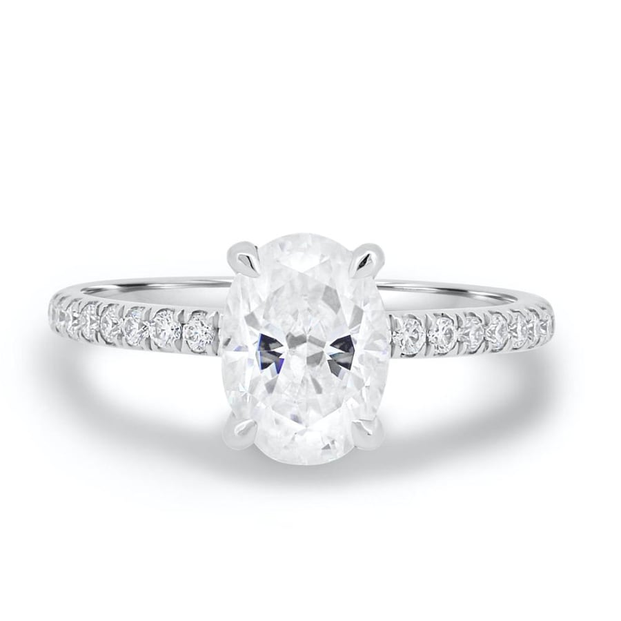 Oval Cut Solitaire