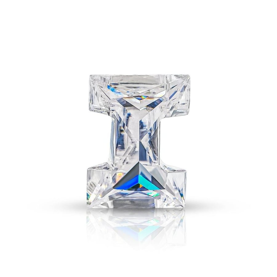 Alphabet Moissanite Pendant