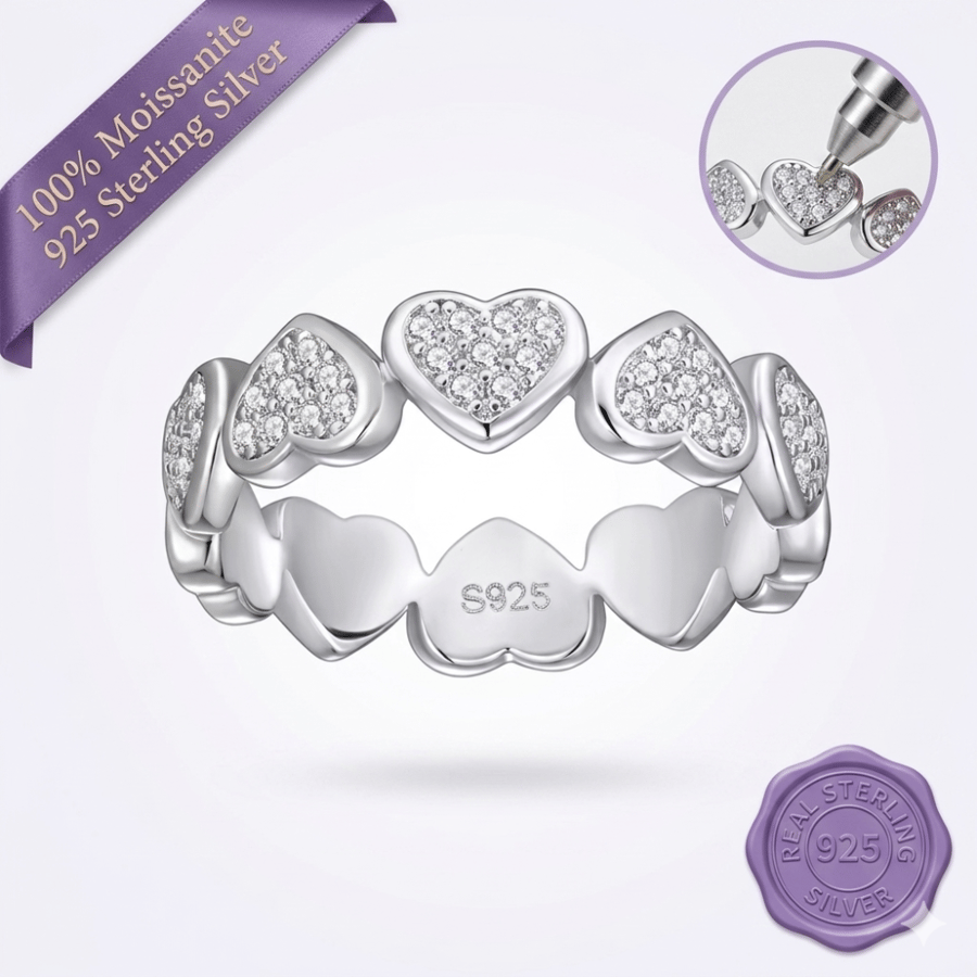 Amore Hearts Ring