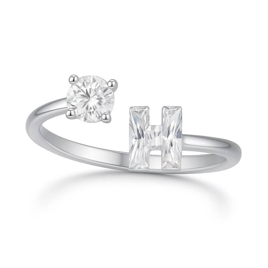 Alphabet Glow Ring