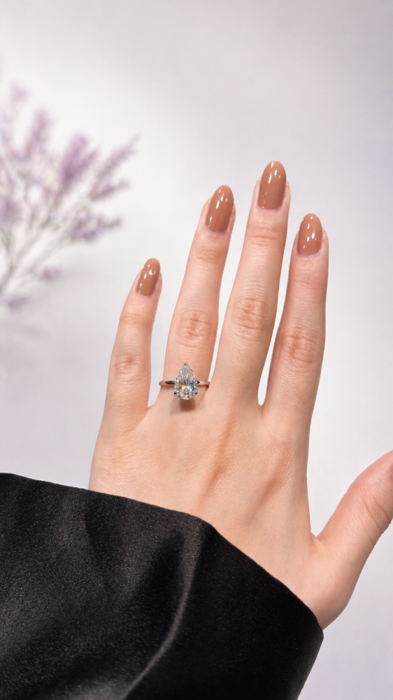 Imperial Teardrop Prestige Ring 3ct