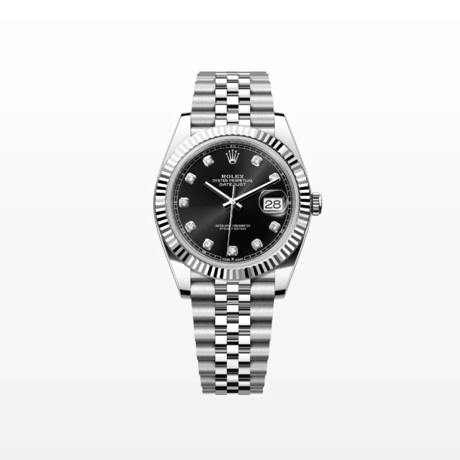 رولكس Datejust مقاس ٤١ سويسري -طبق الاصل