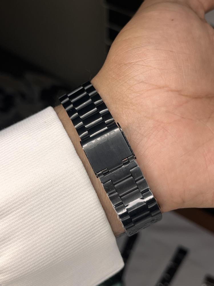ساعة كاسيو LTP black(silver)