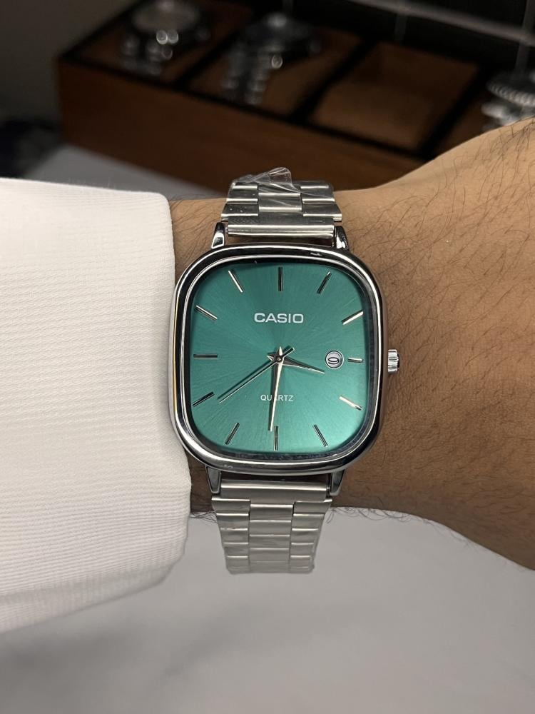 ساعة كاسيو LTP silver (tiffany)