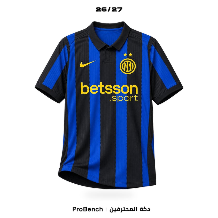 تيشيرت إنتر ميلان الطقم الأول فئة اللاعبين 2026-2027 | Inter Milan