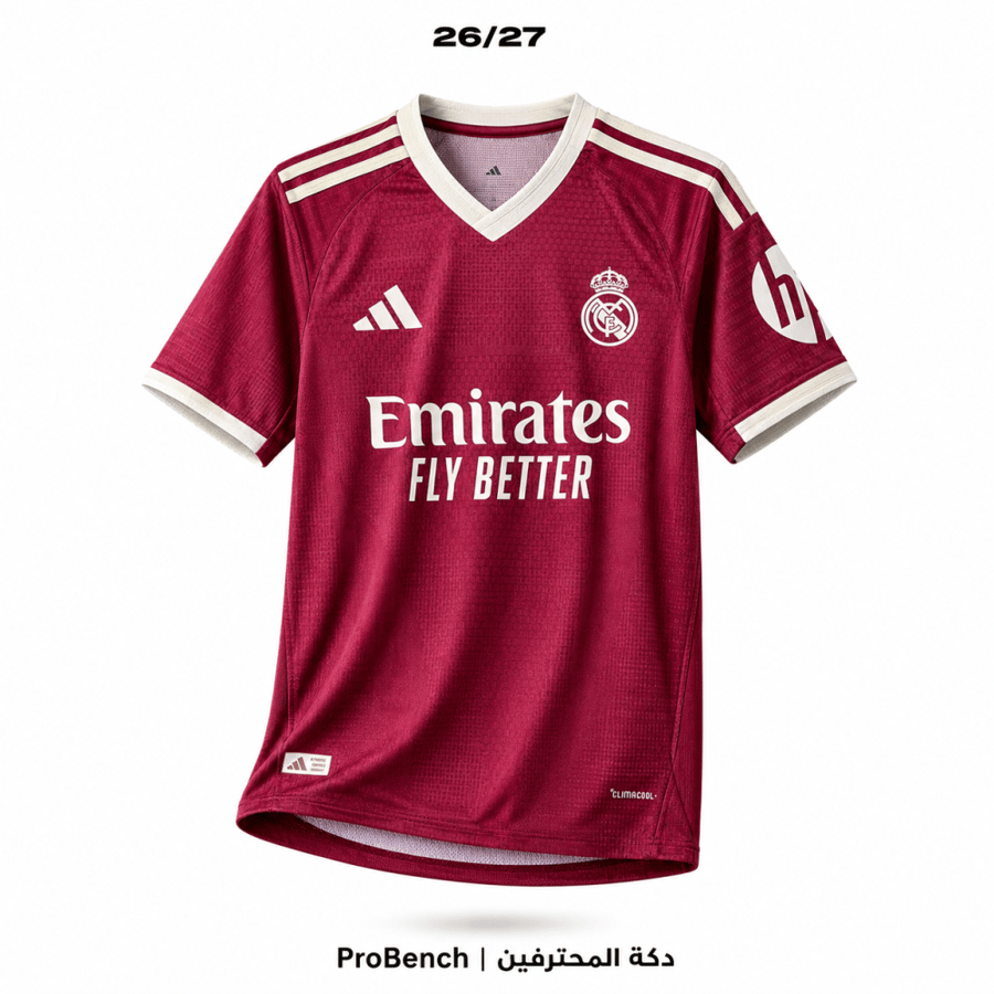 تيشيرت ريال مدريد الطقم الثالث فئة اللاعبين 2026-2027 | Real Madrid