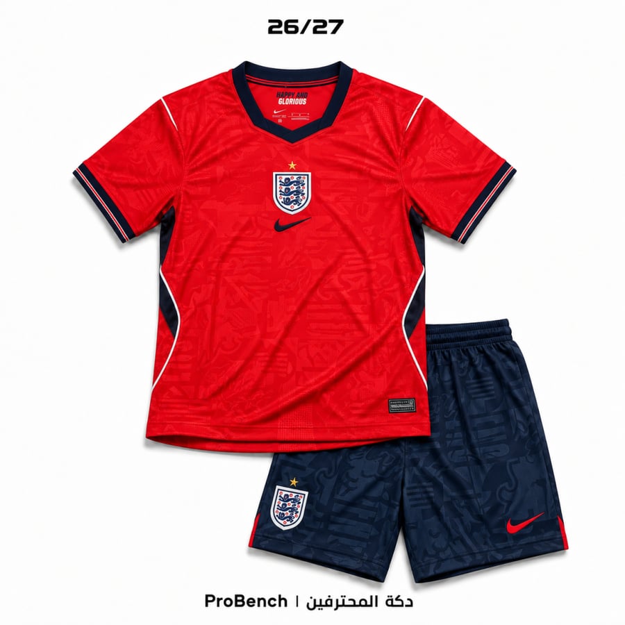 طقم منتخب إنجلترا الطقم الثاني فئة الولادي والشبابي 2026-2027 | England