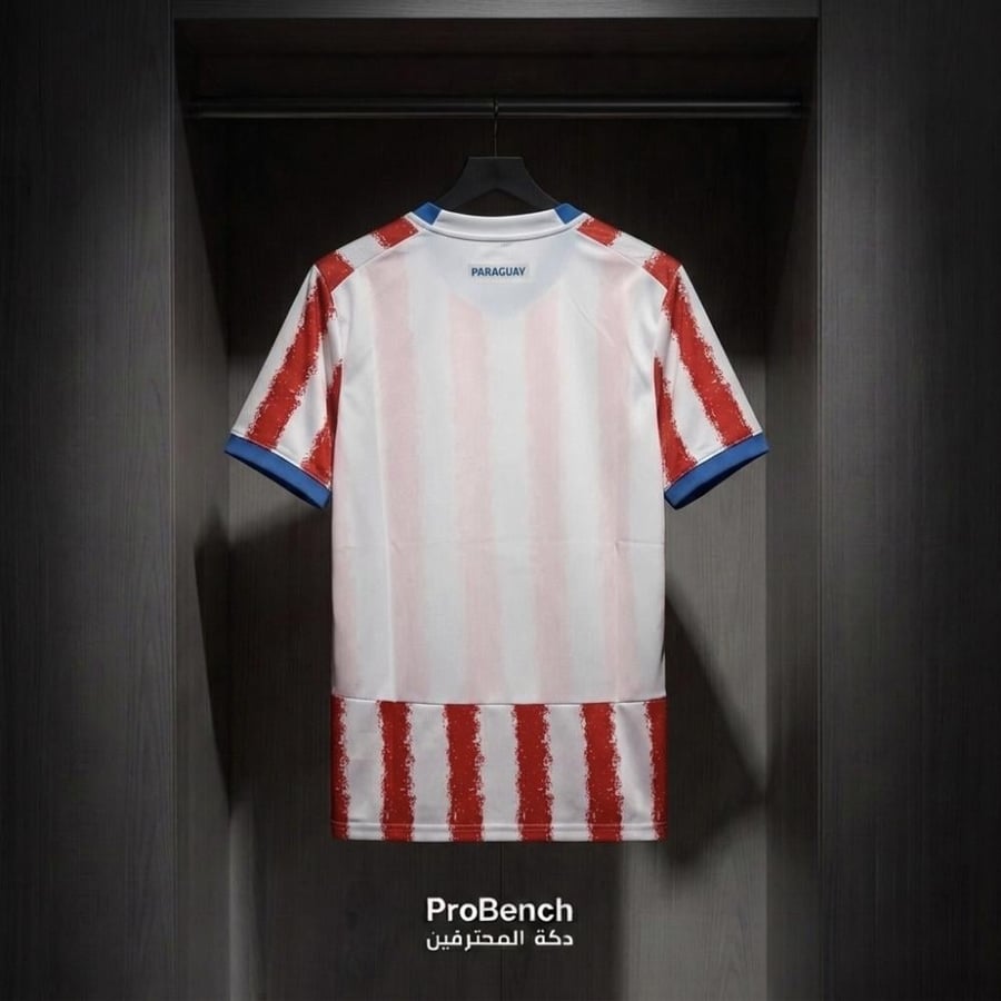 تيشيرت منتخب بارغواي الطقم الأول فئة اللاعبين (كأس العالم 2026) | Paraguay