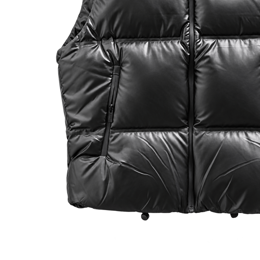 سيديري برادا رجالي مبطن أسود | Prada Puffer Vest