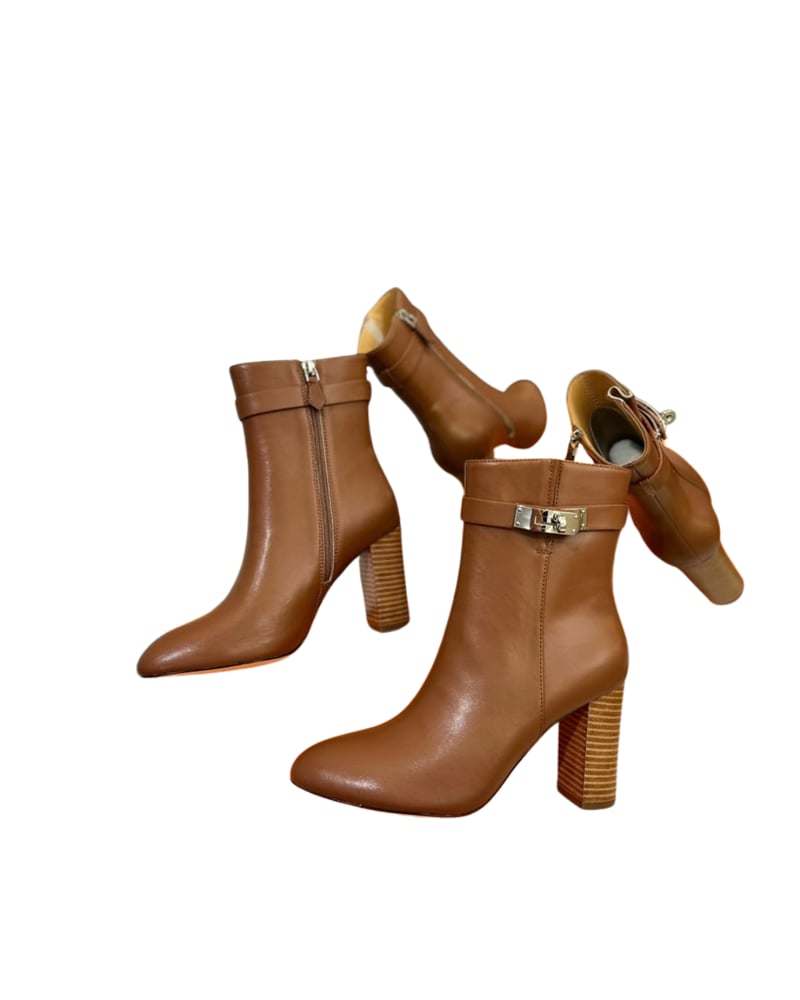 بوت هيرمز نسائي بكعب | Hermès Ankle Boots