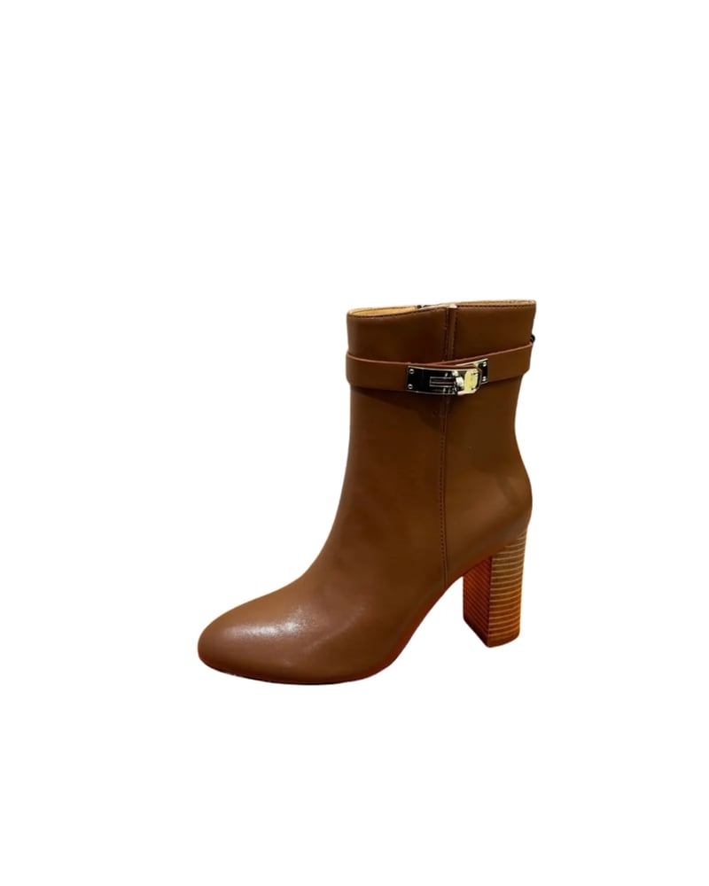 بوت هيرمز نسائي بكعب | Hermès Ankle Boots