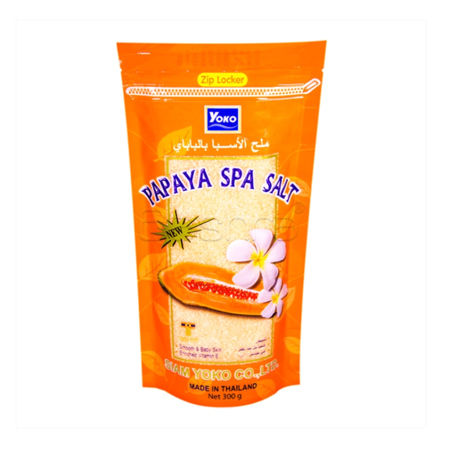 Papaya milk salt spa by Yoko - 300 grams