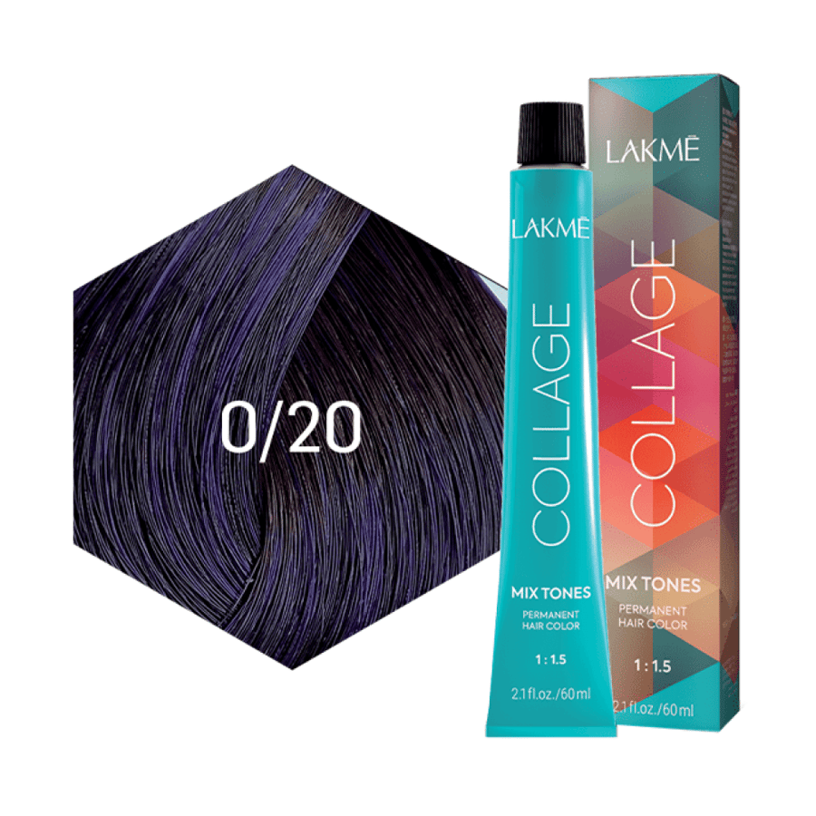 Collage Mix Ton hair dye from Lacme - purple - 0/20