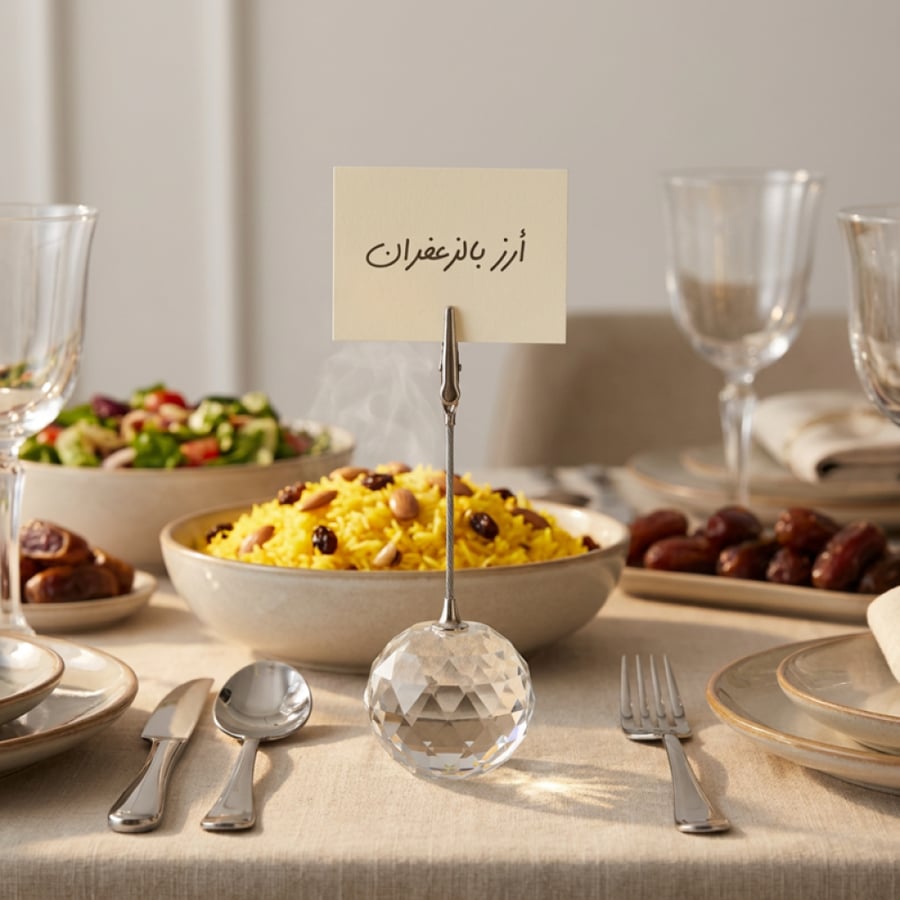 ديكور زجاج مشبك شفاف