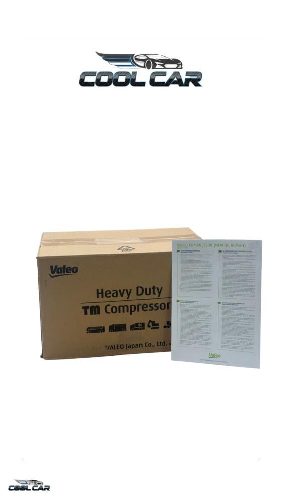 Valeo (Seltec Type) 24V AC Compressor - Splined Shaft (Heavy Duty)