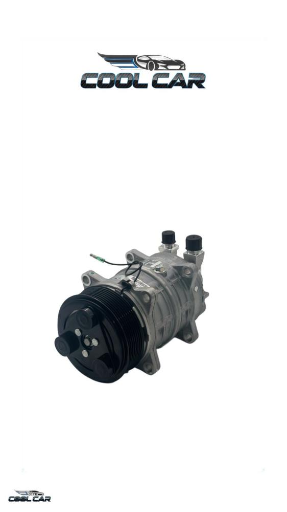 Valeo (Seltec Type) 24V AC Compressor - Splined Shaft (Heavy Duty)