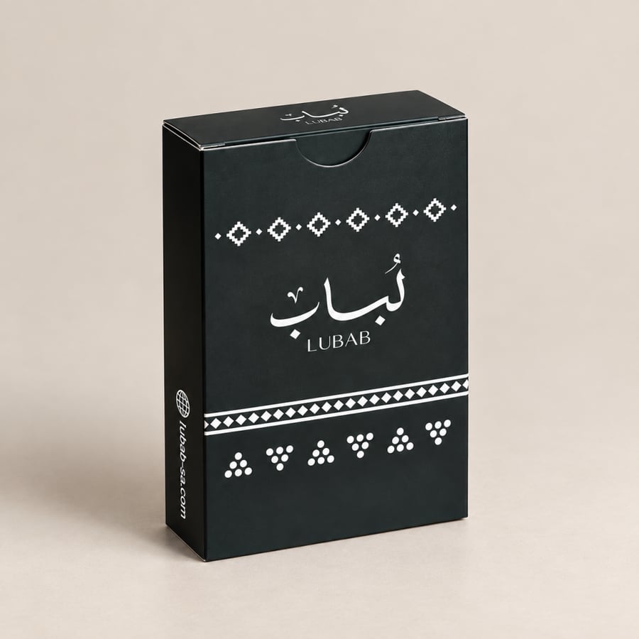ورق لعب من لُباب | مجموعة 6 حبات