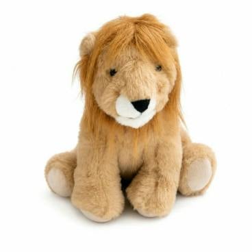 Sitting Lion Stuffed Toy – Natural