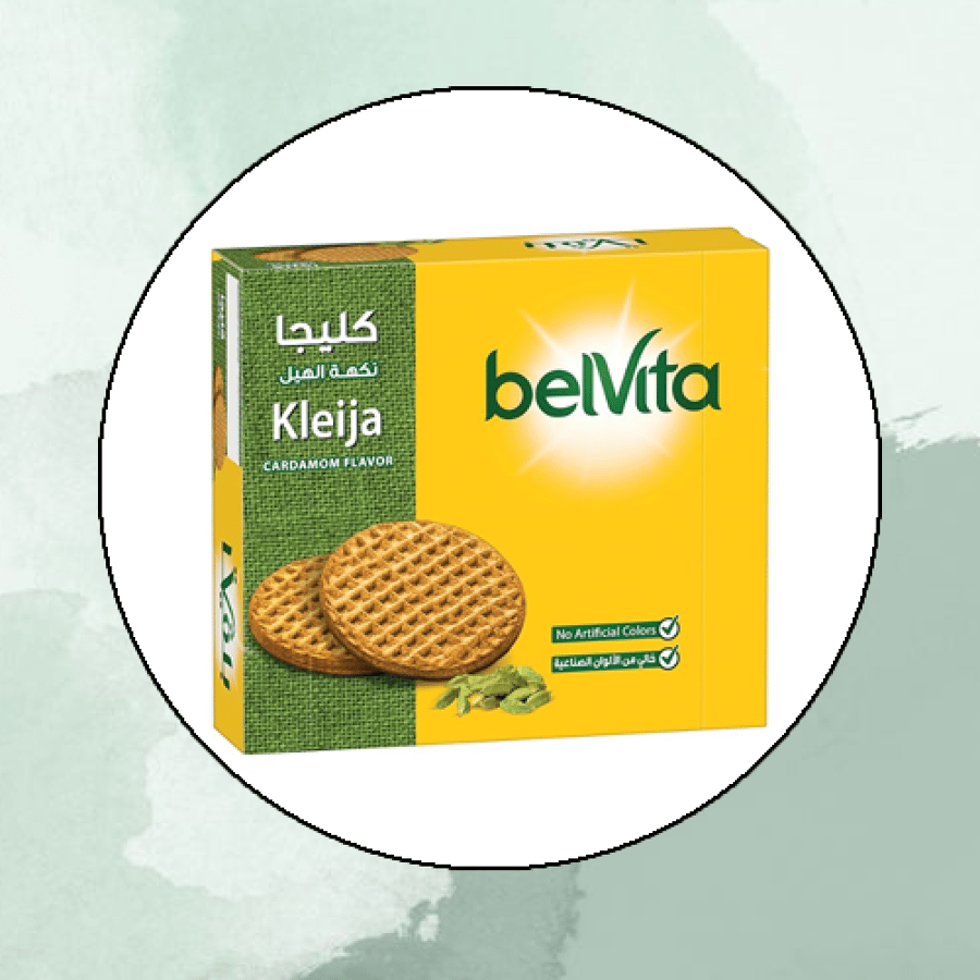 بسكويت بلفيتا كليجا بالهيل 8 × 56 جم