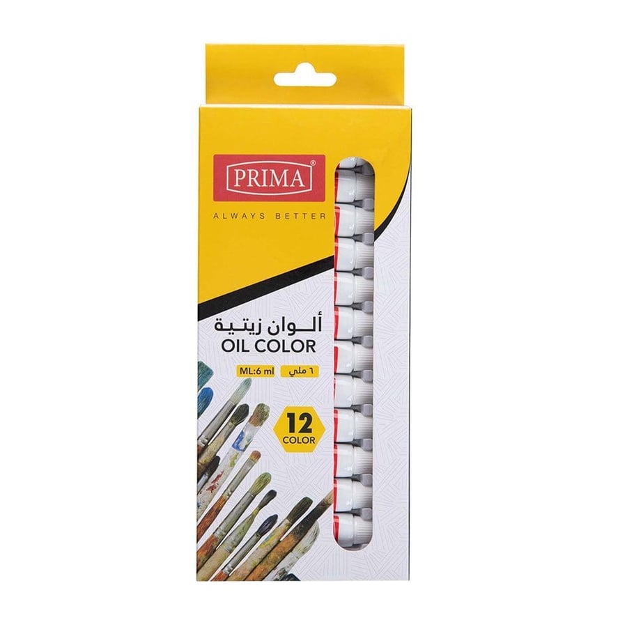 ألوان زيتية 12ml