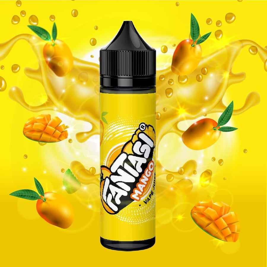 نكهة فانتازي ريمكس بطعم مانجو  60 مل  FANTASI REMIX MANGO 60ML