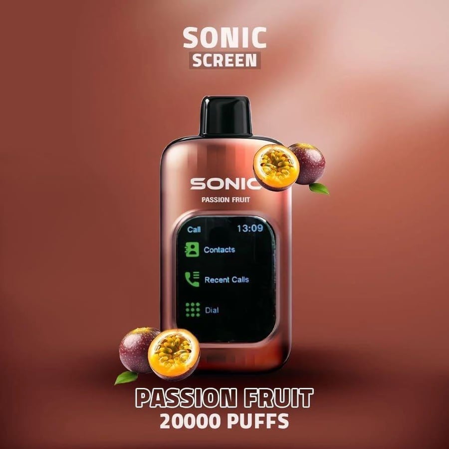سونيك 20000 سحبة  باشن فروت  SONIC 20000 PUFFS PASSION FRUIT