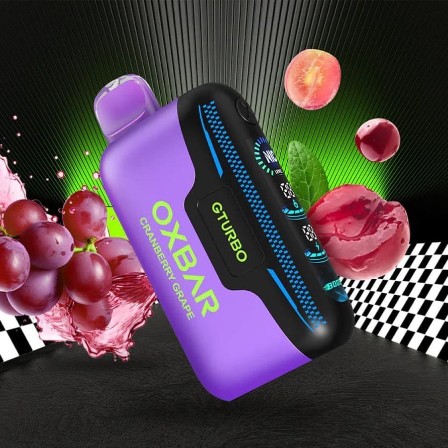 سحبة أوكس بار 30000 سحبة توت بري عنب OXBAR 30000 PUFFS CRANBERRY GRAPE