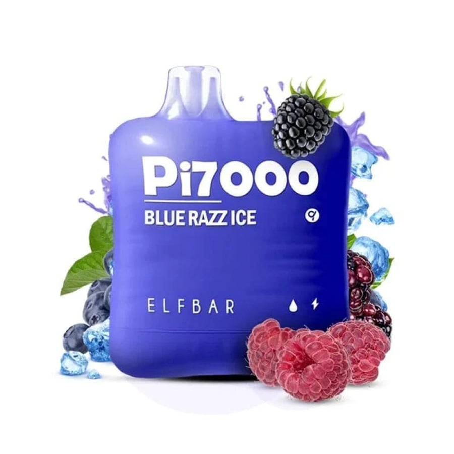سحبة الف بار 9000 سحبة بلوراز توت ايس Elf Bar Pi9000 PUFFS Disposable