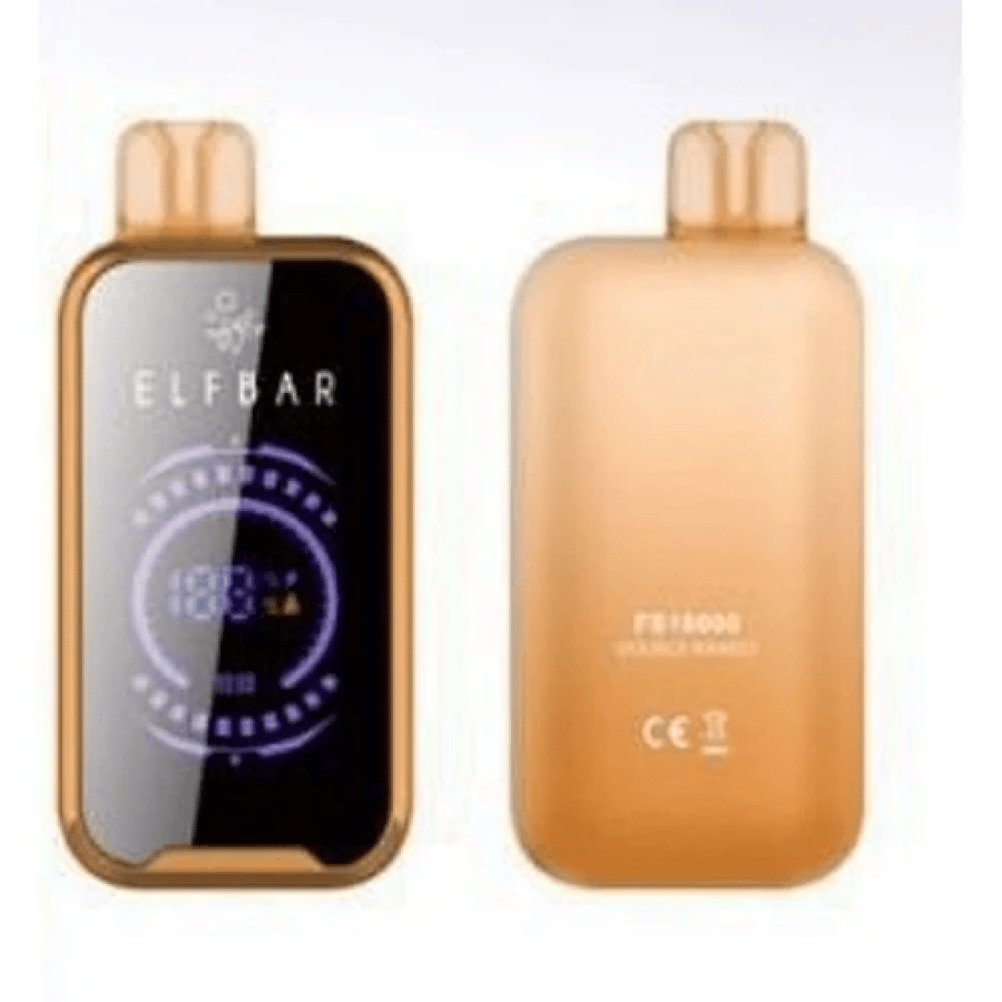 سحبة الف بار 18000 سحبة دبل مانجو Elf Bar 18000 PUFFS DOUBLE MANGO