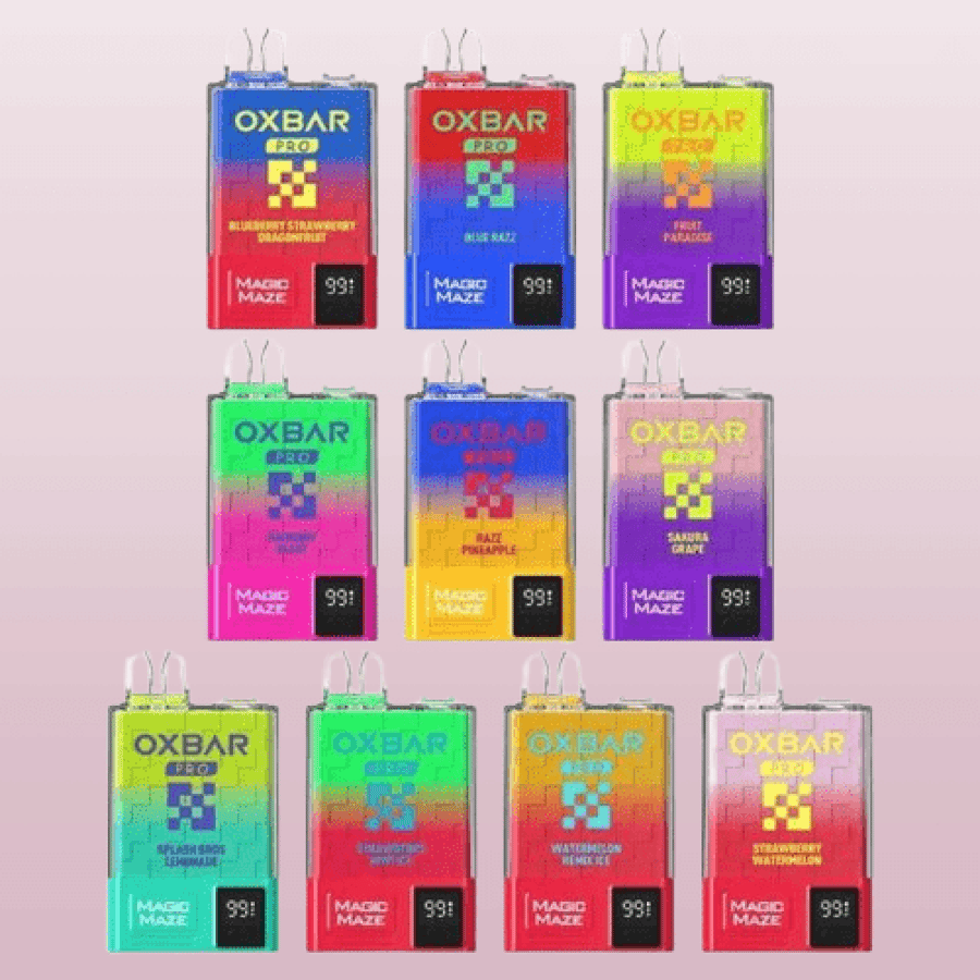 أوكس بار 10000 سحبة تفاحتين OXBAR MAGIC MAZE PRO 10000 PUFFS DOUBLE AP