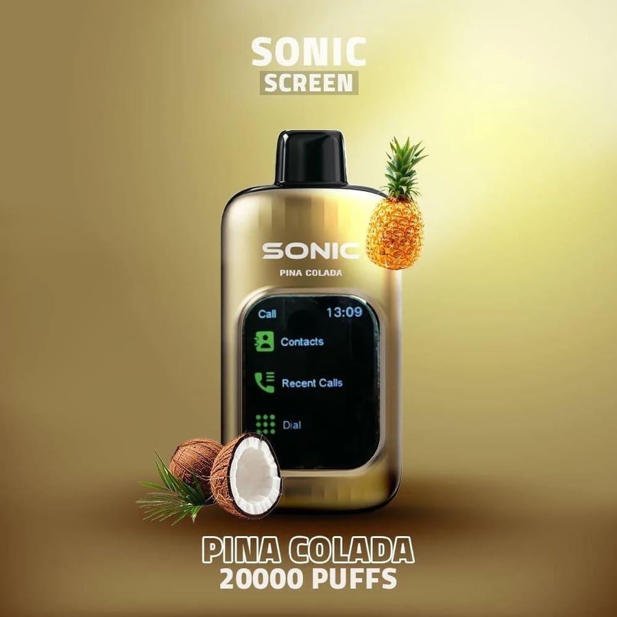 سونيك 20000 سحبة  بينا كولادا أو أناناس جوز الهند SONIC 20000 PUFFS PI