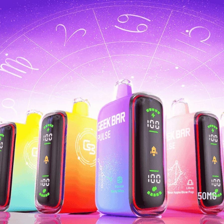 سحبة جيك بار فيب 15000 سحبة مكس بيري ايس GEEK BAR 15000 PUFFS MIXED BE