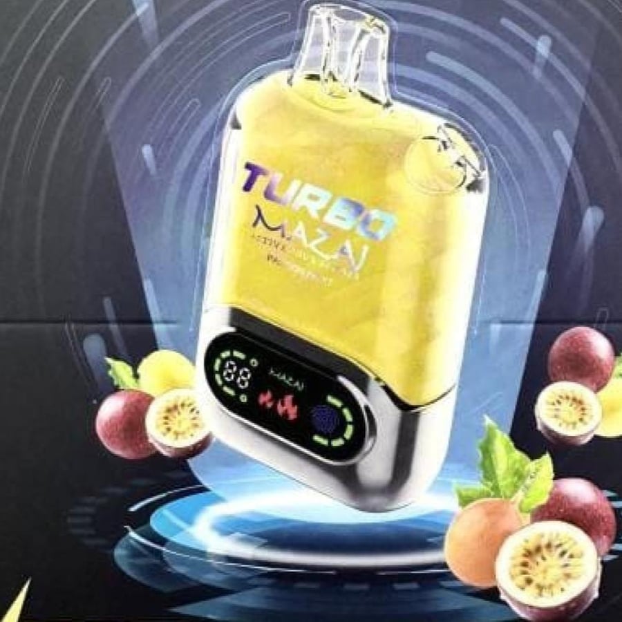 سحبة مزاج  15000 سحبة باشن فروت Mazaj 15000 PUFFS PASSION FRUIT