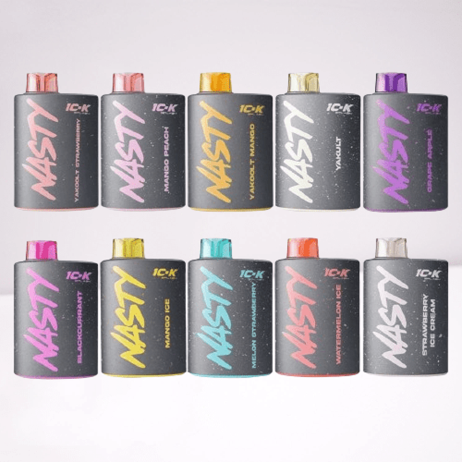 سحبة ناستي 10000 موشة بنكهة مشروب طاقة احمر ايس NASTY Bar 10000 Puffs
