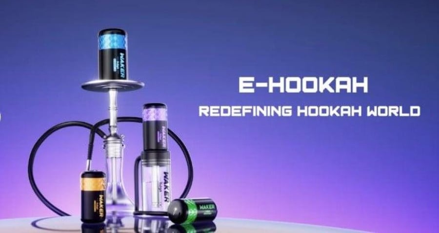 بودات شيشة وايكر 5000 سحبة بطيخ ايس WAKER SHISHA PODS 5000PUFFS WATERM