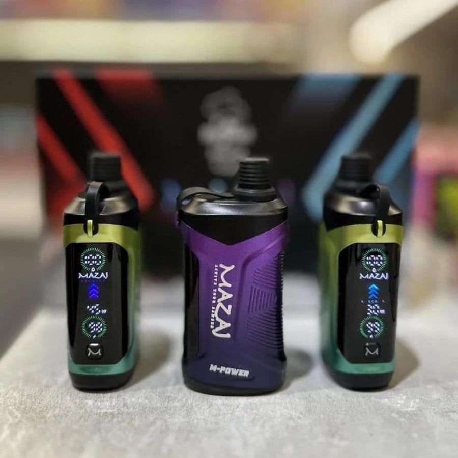 شيشة مزاج 20000 سحبة عنب رازبيري Mazaj Shisha 20000 PUFFS GRAPE RASPB