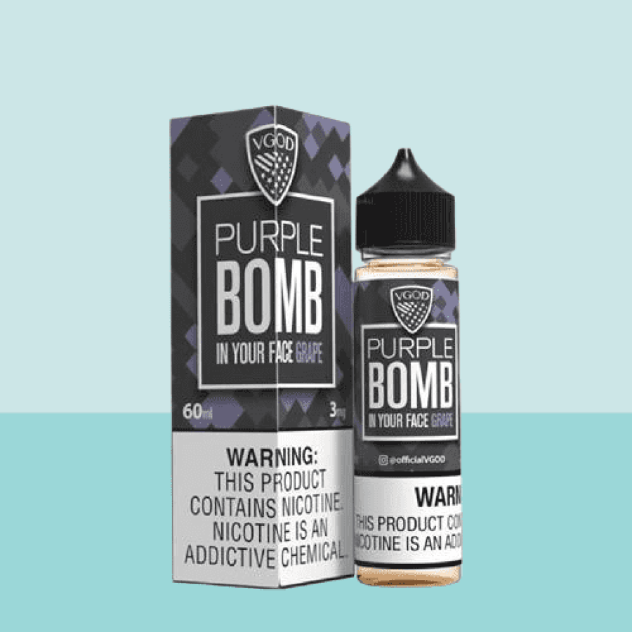 نكهة فيقود بطعم عنب 60مل  VGOD PURPLE BOMB 60ML