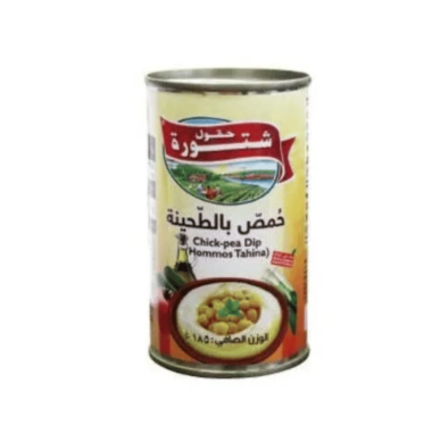 حمص بالطحينة