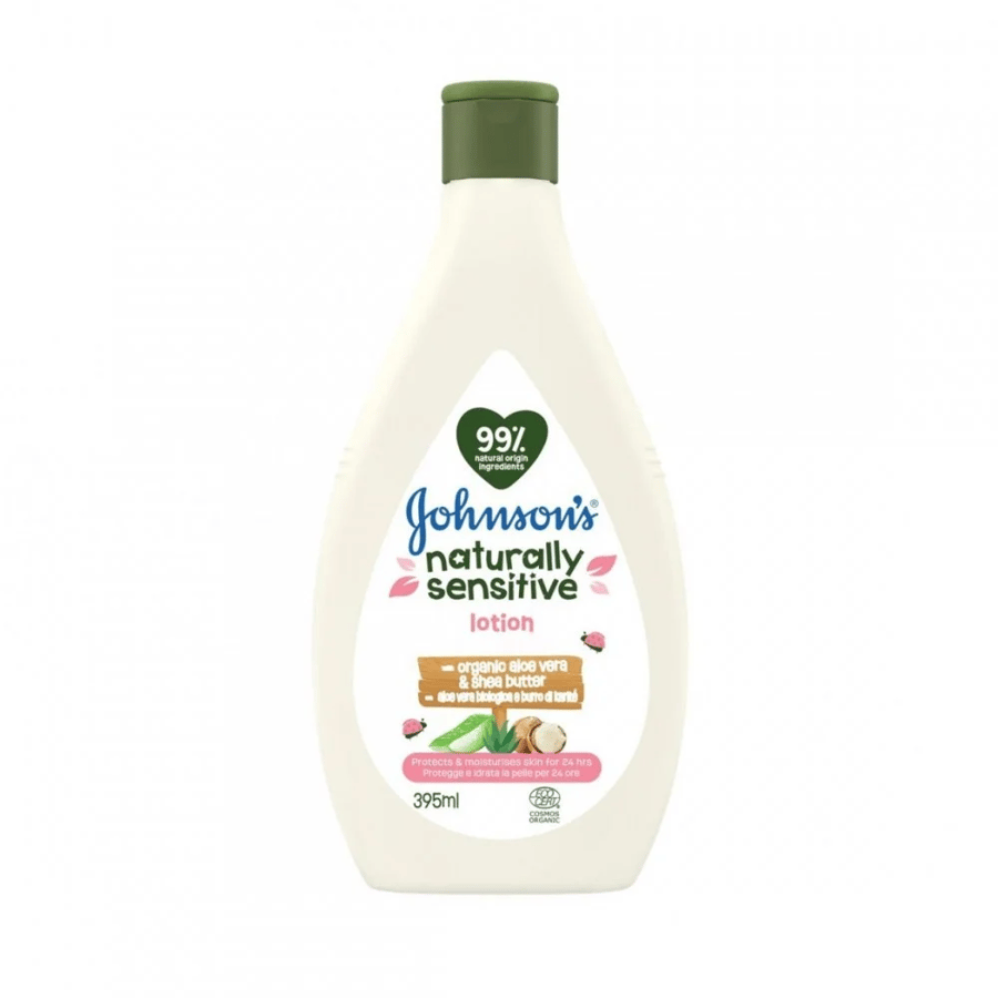 Johnson lotion for hair and body natural and sensitive 395 ml