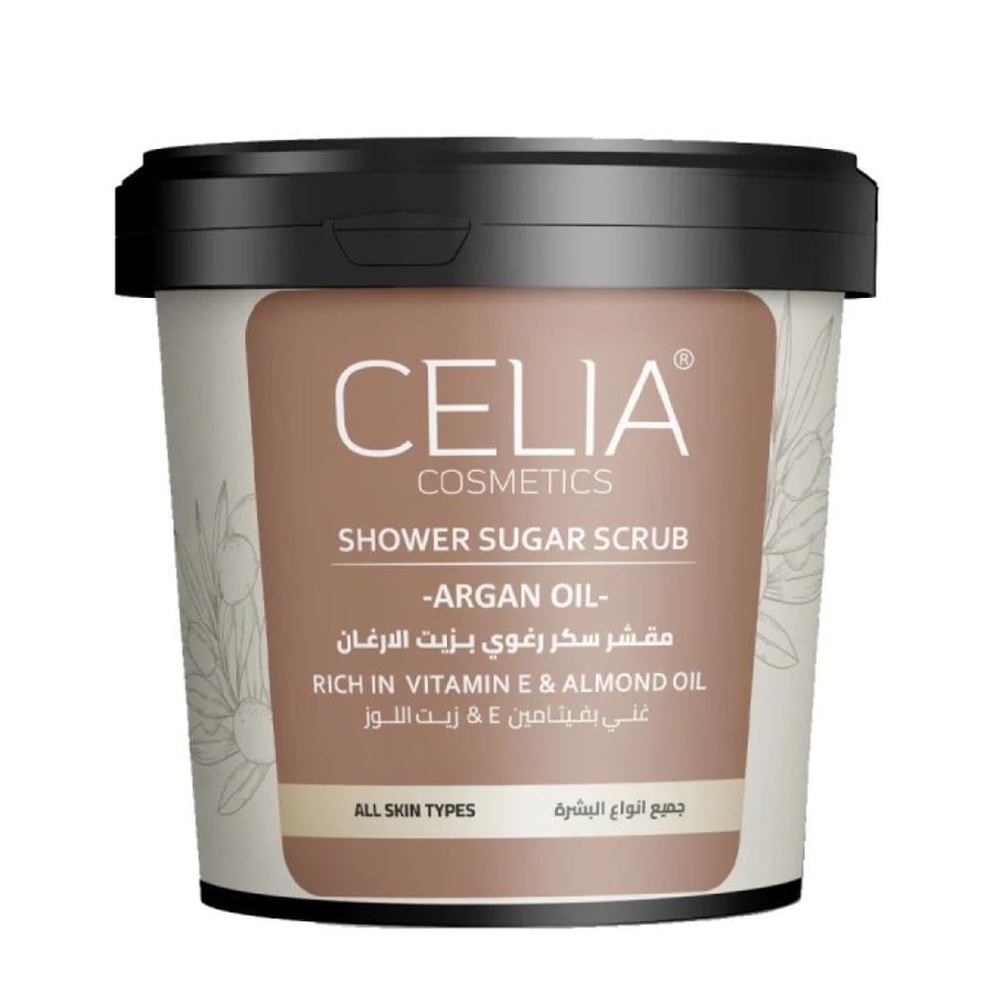 سيليا مقشر سكر رغوي بزيت الارغان 600 جم