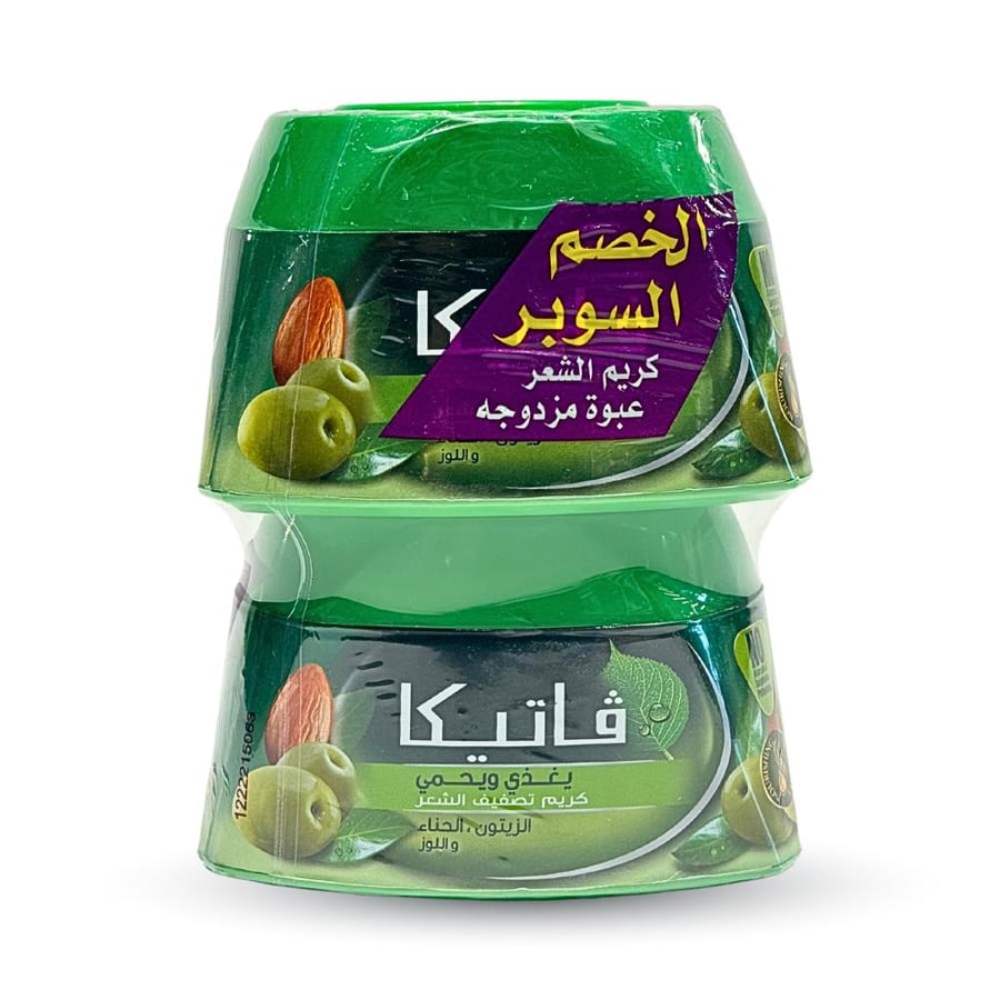 كريم دابر فاتيكا بالزيتون يغذي ويحمي 2*140جم الخصم السوبر