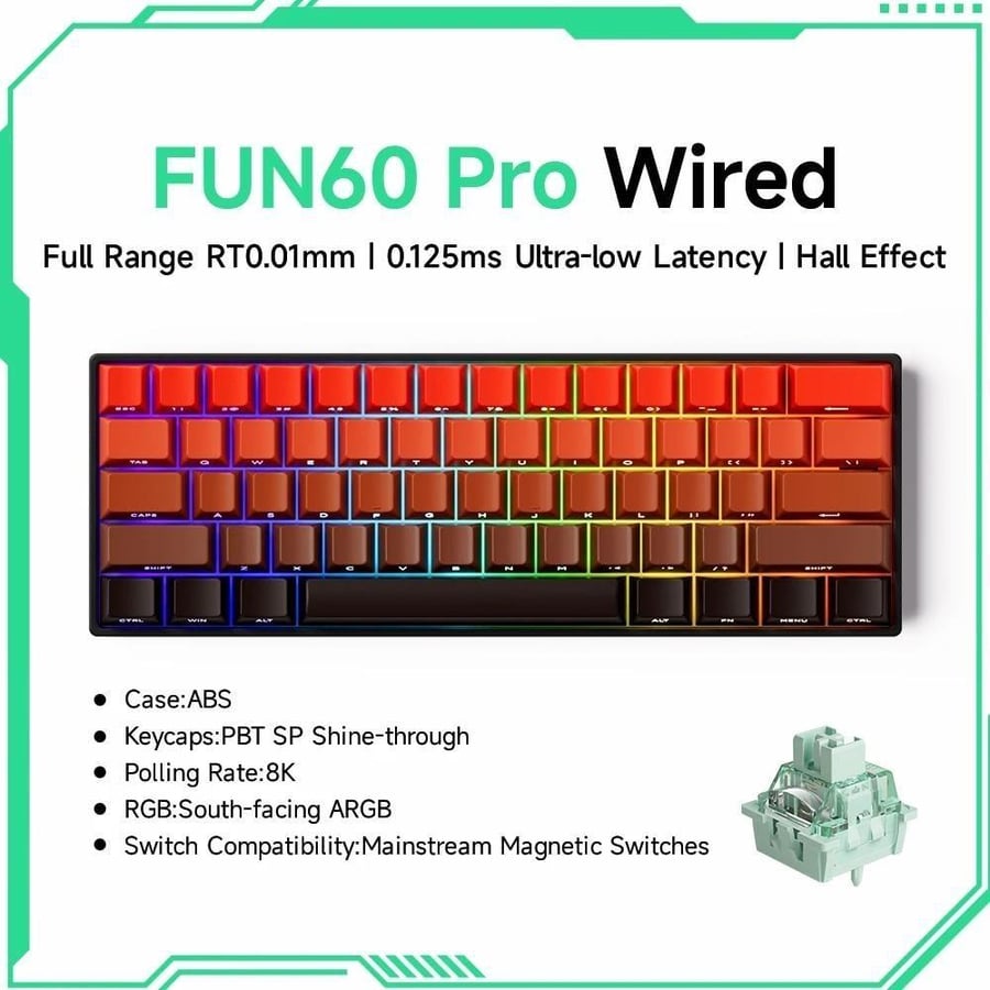 Akko MonsGeek wireless keyboard