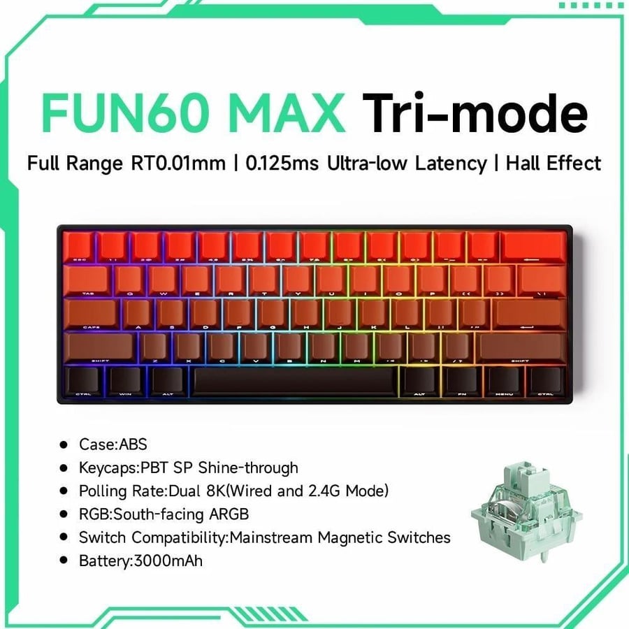 Akko MonsGeek wireless keyboard