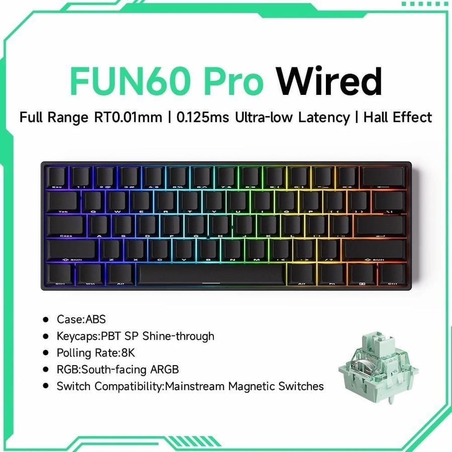 Akko MonsGeek wireless keyboard